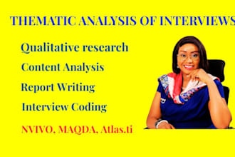 do thematic analysis of interviews, qualitative research, content analysis nvivo