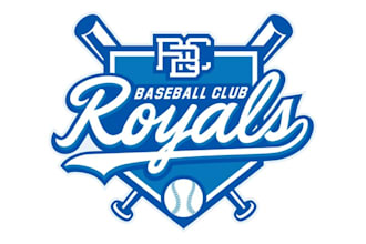 create modern baseball logo design for your club
