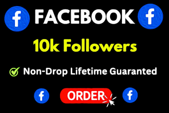 do 10k plus facebook page followers and likes