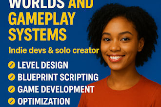 develop stunning unreal engine5, multiplayer game, 3d game, blueprint, vr