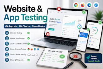 be your dedicated QA for functional and usability testing
