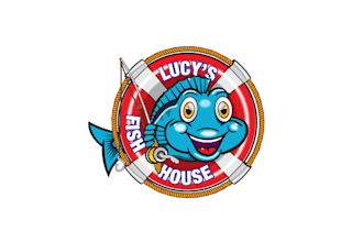 design classic seafood restaurant food truck logo