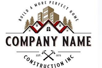 create eye catchy and impressive construction logo design