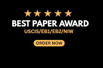 provide best paper award credentials for eb1a, eb1b, eb1c, and niw