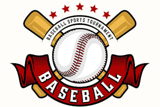 design high quality softball logo