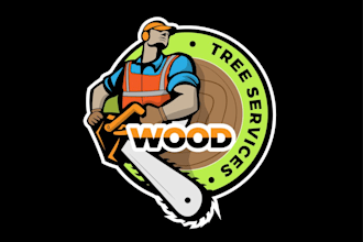 do create graceful tree service logo