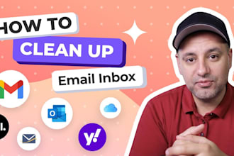 do email account management and inbox cleaning, filtering