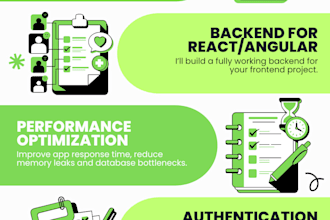 develop and fix java spring boot backend services