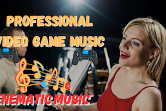 compose and produce a cenematic music for your video game or film