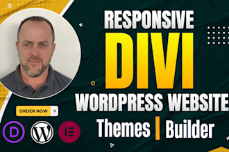 create divi wordpress website, divi website design or redesign with divi theme