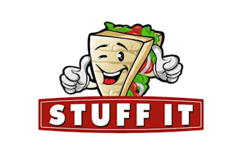 design unique super restaurant food truck logo