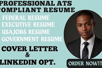 write a standout federal, executive, usajobs resume