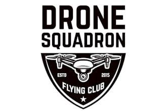 design amazing drone logo