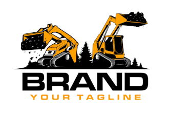 design creative excavation logo