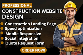 design a construction roofing plumbing hvac website