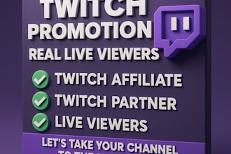 do twitch promotion twitch viewers twitch affiliate twitch partner live viewers