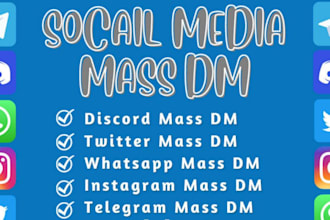 send telegram mass dm, discord mass dm, instagram mass dm, telegram promotion