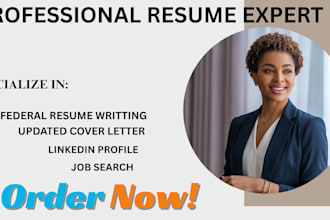 craft a professional executive resume cover letter, linkedin profile, job search