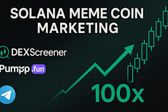 do telegram promotion hype solana meme coin to 500k whale investors 1000x token
