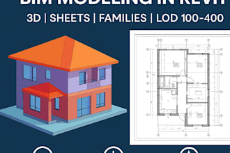 create detailed revit bim models for your architectural or structural pro