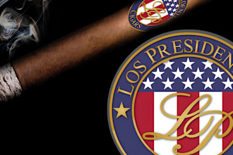 do cigar label, cigar logo, cigar band and cigar box design