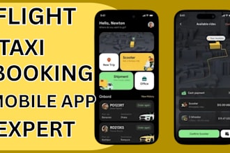 develop taxi booking app taxi app flight booking app uber like taxi booking app
