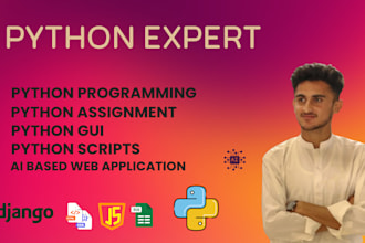 python expert assignments gui scripts apps and software development