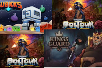 design an amazing and unique steam capsule artwork for your profile