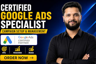 be your google ads manager for adwords PPC campaigns