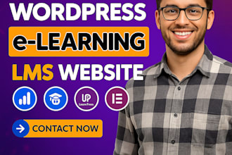 build a custom wordpress lms website using learndash or tutor lms