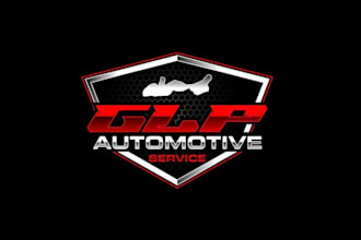 design automotive racing mechanical workshop  detailing car wash logo design