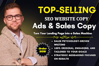 be your top selling website content writer, website copywriting for website copy