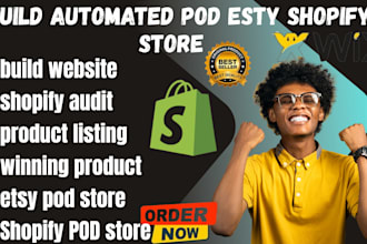 build automated pod esty shopify store via inkthreadable prodigy gelato vidaxl