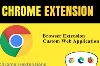 clone and create custom chrome extension, web scraping for your business