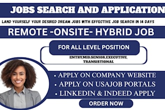 search and apply for job application, hunt, find, remote, onsite, hybrid