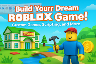develop entire roblox game ,build full roblox game ,roblox full game creation