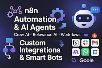 crew ai chatbot n8n agent n8n automation relevance ai workflow api integration