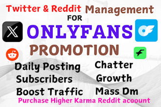 onlyfans promotion social media twitter manager  only fanvue marketing traffic