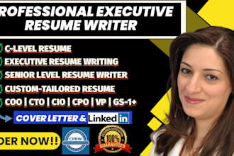 write executive resume writing federal resume cover letter and linkedin profile