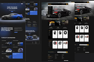 auto detailing website shopify store auto detailing car detailing website