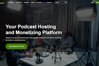 build podcast website radio website music website dj website wordpress website