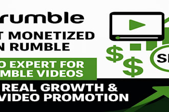 do rumble monetization video promotion channel growth seo expert