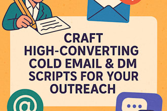 craft high converting cold email and dm scripts for your outreach