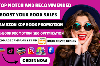 setup amazon KDP ads campaign for your book promotion, ebook marketing
