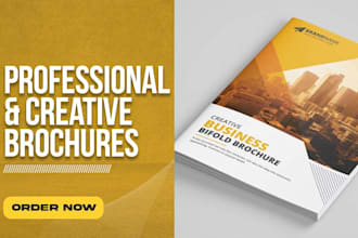 design business brochure, proposal, company profile, booklet