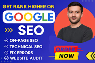optimize your website with on page and technical SEO for google ranking