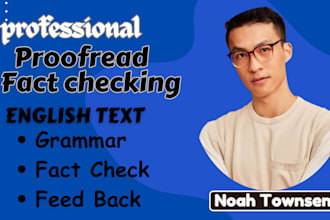 proofread fact check your book as a beta reader