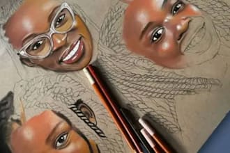 draw intricate black and white sketch style vector artwork
