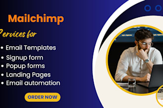 design a responsive mailchimp email template for campaigns and automation