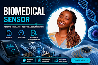 create biomedical sensor research and technical reports
